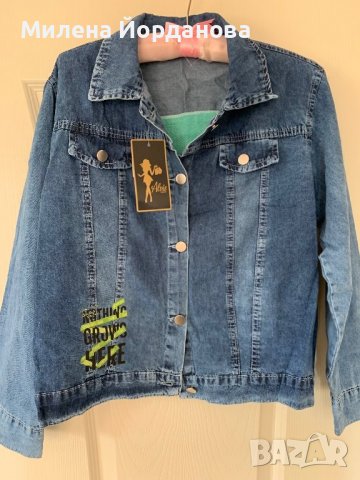 Дънково яке - риза, снимка 3 - Якета - 36715469