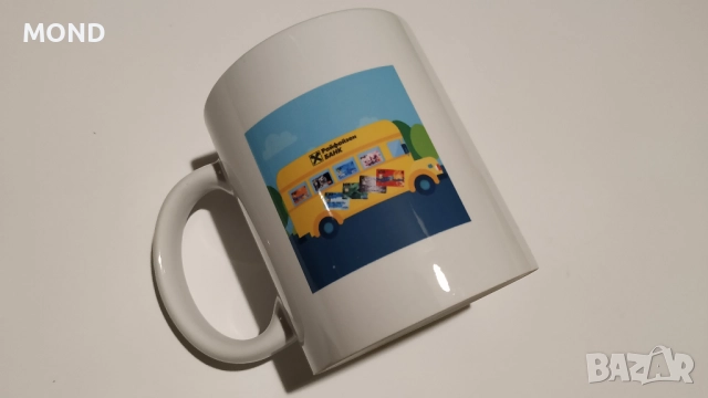 Рекламна чаша от 2017 - Райфайзенбанк, снимка 5 - Чаши - 52867278