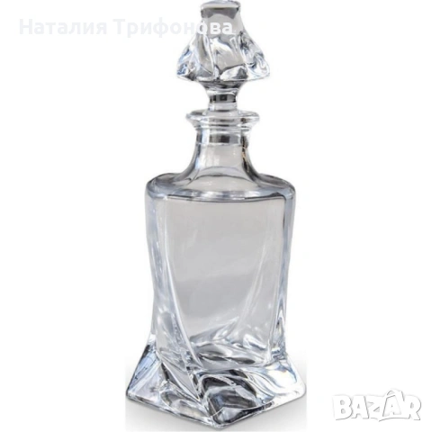 Елегантна кристална гарафа – стил и изисканост до всяка чаша, снимка 2 - Други стоки за дома - 53926228