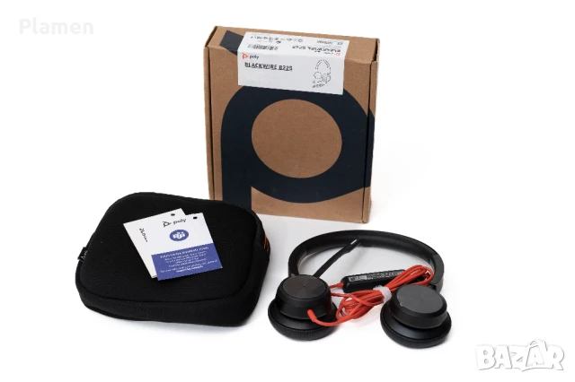 Poly Blackwire 8225 USB-C – Професионални слушалки с ANC и микрофон, снимка 1