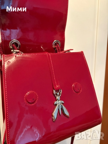 Кожена чанта на Patrizia Pepe, снимка 2 - Чанти - 52979415