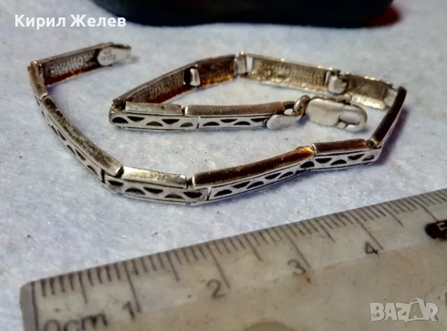 ÖZCAN 925 БУТИКОВА СРЕБЪРНА ГРИВНА ЛАКИРАНО СРЕБРО 925 OZCAN БИЖУТЕРСКА РЪЧНА АРТ ИЗРАБОТКА 49285