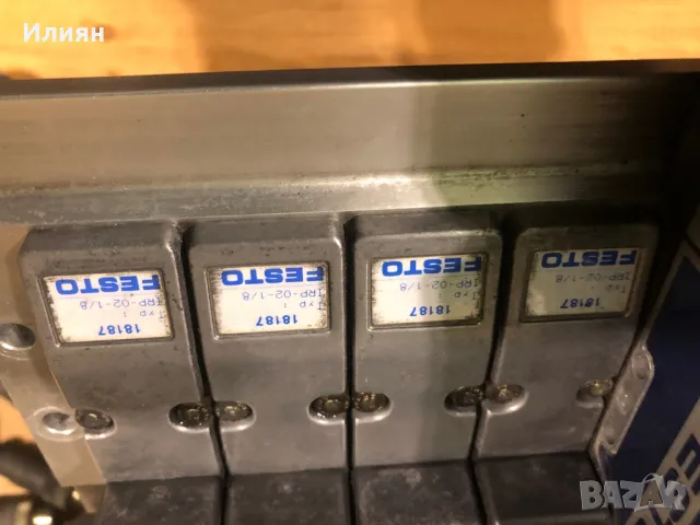 FESTO - пневмогрупа, пневмоблок, снимка 9 - Друга електроника - 48475972