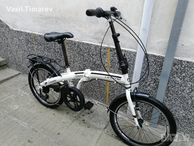 Сгъваем велосипед 20* licorne , снимка 5 - Велосипеди - 55784689
