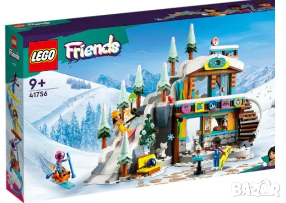 Конструктор LEGO Friends Ски писта и кафе, снимка 1 - Конструктори - 48270236