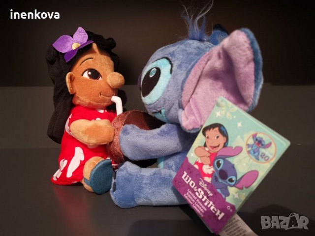 Лило и Стич плюшена играчка - Дисни Стор Disney Store , снимка 5 - Плюшени играчки - 38888713