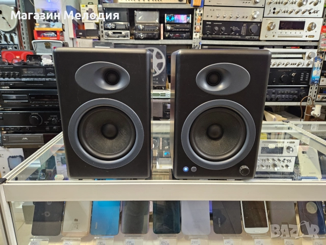 Активни студийни монитори тонколони Audioengine A5+ В отлично техническо и визуално състояние. , снимка 3 - Тонколони - 52564304