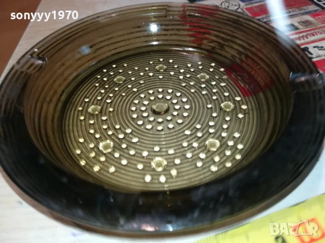 КРАСИВ ЗЕЛЕН ПЕПЕЛНИК 0606251151, снимка 17 - Антикварни и старинни предмети - 50572022