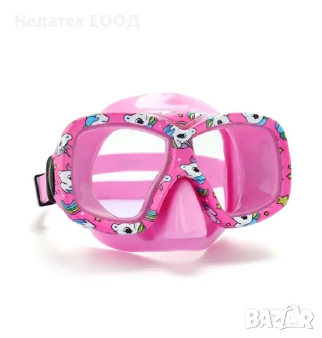 Детски маска за плуване, Розов, 6-12 години., снимка 2 - Водни спортове - 50202791