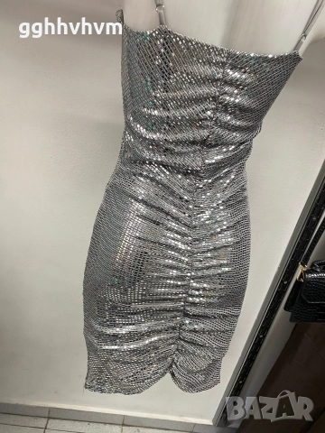 блестяща рокля, снимка 3 - Рокли - 52668381