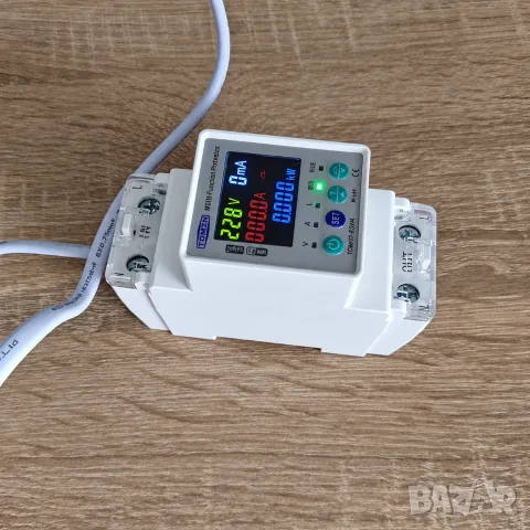 63A Контролен подотчетен смарт електромер TOMZN Wi-Fi с LED дисплей, Tuya, Smart Life, снимка 11 - Друга електроника - 54331900