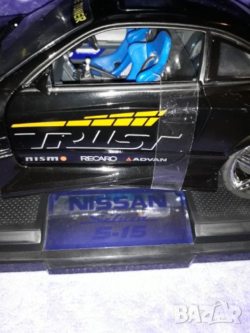 NISSAN SILVIA S-15 NISMO XTUNER 1.12 DIE-CAST.TOP MODEL1.12 .!, снимка 3 - Колекции - 35583258