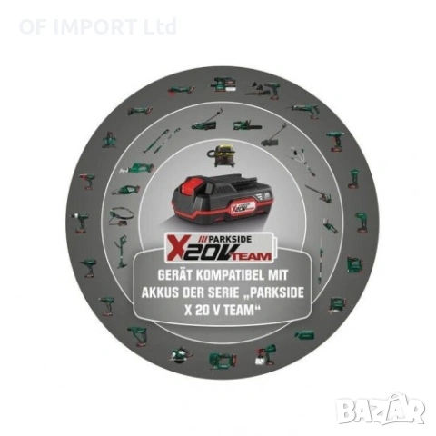 Зарядно Устройство PARKSIDE PLG 201 A1 X-Team, снимка 4 - Други инструменти - 54343003