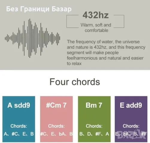 Нов Винтидж дървен звънец за врата 432Hz – за дом, офис, градина ретро стил , снимка 2 - Други стоки за дома - 49734891