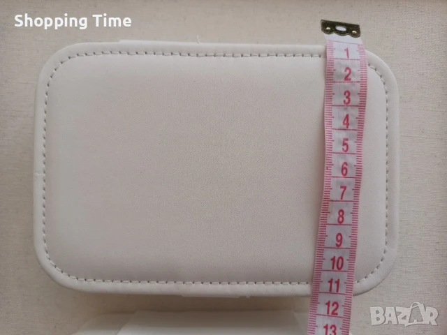 НОВ комплект от 2 кутии за бижута в бяло, Спиди/лично предаване, снимка 4 - Други - 50862679