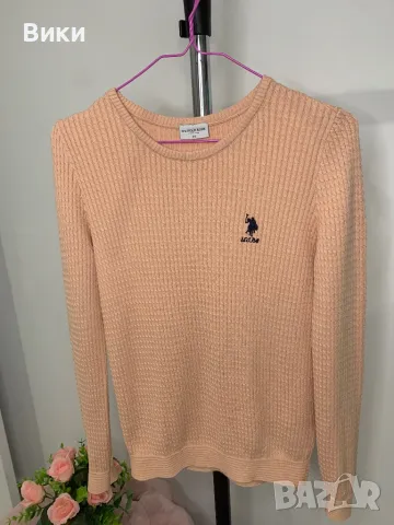 Пуловер на U. S. Polo, снимка 4 - Блузи с дълъг ръкав и пуловери - 48834734