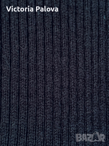 Идеален черен потник с поло яка INTIMISSIMI, снимка 8 - Потници - 34145421