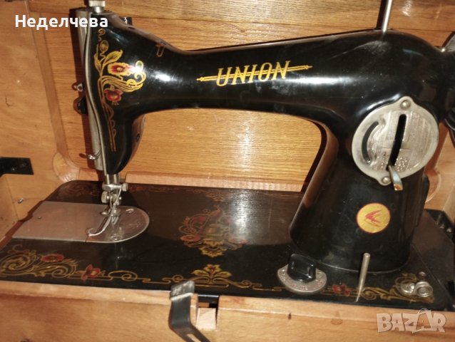 Шевна машина Юнион шкаф