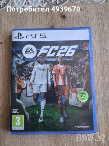 FC 26 и Mortal Kombat 1, снимка 2 - Игри за PlayStation - 55953339
