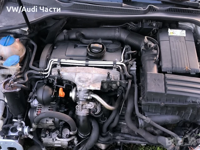 Двигател 2.0TDI BKD VW Golf 5 Audi A3 8P Passat Touran Jetta Caddy НА ЧАСТИ 