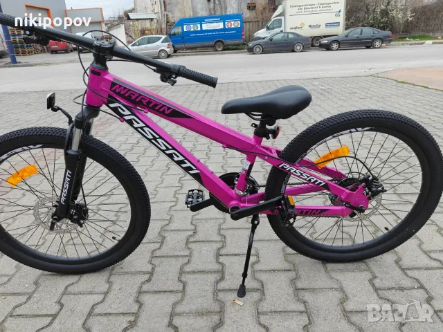 Промо велосипед 24" Passati MARTYN розов, снимка 8 - Велосипеди - 56253965