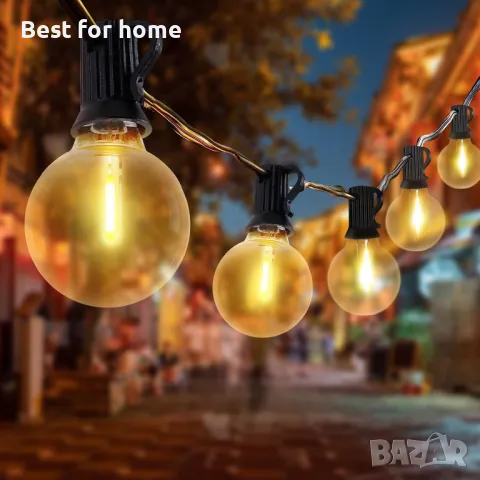 Градинско осветление  с 15  LED крушки WEDNA