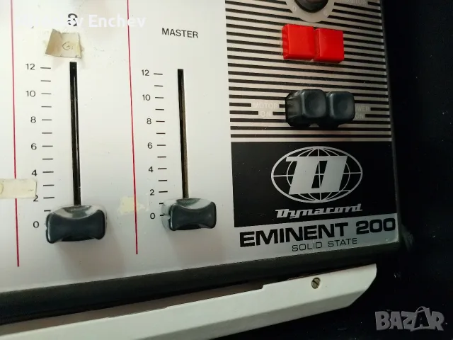 Уникален Dynacord Eminent 200 Solid State + Твърд Куфар, снимка 2 - Ресийвъри, усилватели, смесителни пултове - 56527411