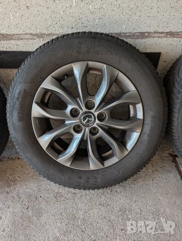 Оригинални 16" Джанти за Mazda CX-3 + ПОДАРЪК Зимни Гуми, снимка 3 - Гуми и джанти - 55790384
