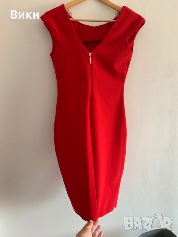 Fervente красива червена рокля, снимка 8 - Рокли - 29085333
