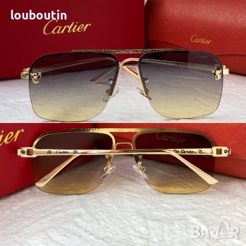 Cartier 2023 мъжки слънчеви очила унисекс дамски слънчеви очила, снимка 2 - Слънчеви и диоптрични очила - 42756385