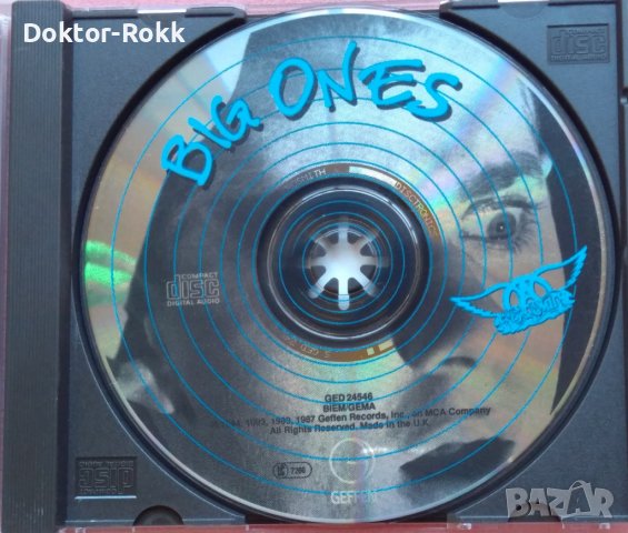 Aerosmith – Big Ones (1994, CD) , снимка 3 - CD дискове - 38351830