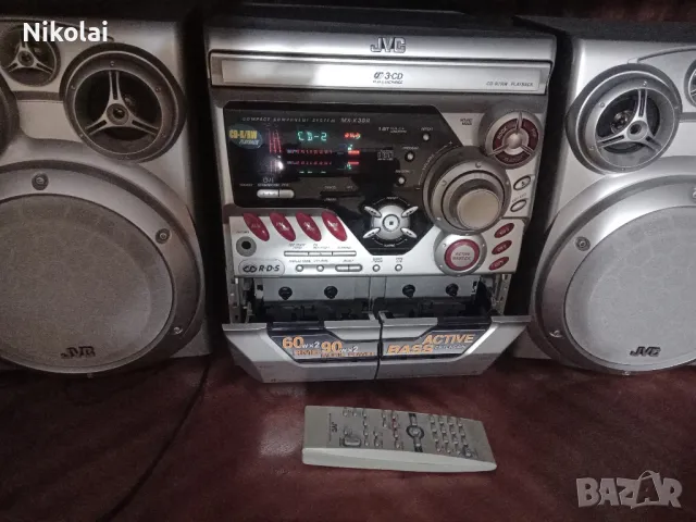 Стерео уредба JVC original , снимка 2 - Аудиосистеми - 48418250