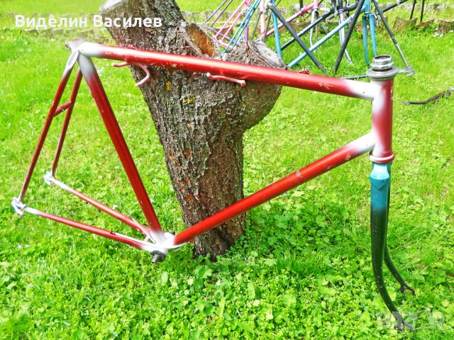 Ретро шосейна рамка, снимка 5 - Части за велосипеди - 36687599