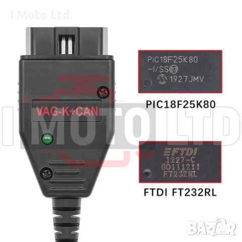 VAG K+CAN COMMANDER Full 1.4 Автодиагностика/Интерфейс, снимка 3 - Аксесоари и консумативи - 42243296