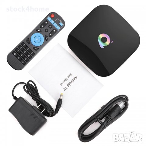 Андроид Смарт ТВ Бокс Q Plus с 6K резолюция, снимка 4 - Плейъри, домашно кино, прожектори - 31250014