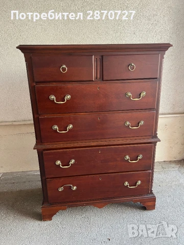 Скрин (череша) DREXEL HERITAGE, снимка 8 - Скринове - 44132552