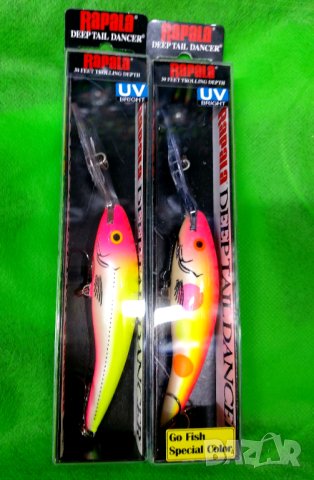 Воблер Rapala TDD11- (Go Fish color) 11см,22гр,9м, снимка 1 - Такъми - 42663759