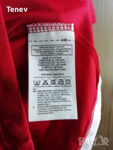 Denmark Adidas Techfit оригинална тениска футболна фланелка Дания, снимка 9 - Футбол - 37755285