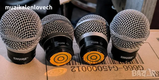 Shure RPW110

Wireless PG58 Cartridge

микрофонни сменяеми капсули, снимка 8 - Микрофони - 49684260