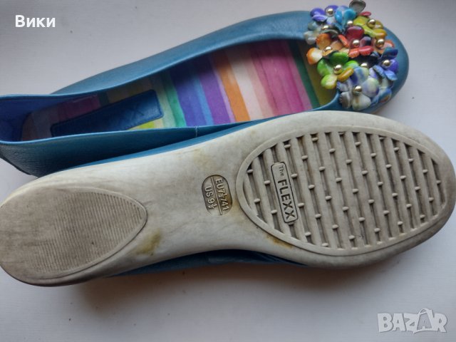 Дамски обувки 100 % кожа Flexx , снимка 9 - Дамски елегантни обувки - 36947055