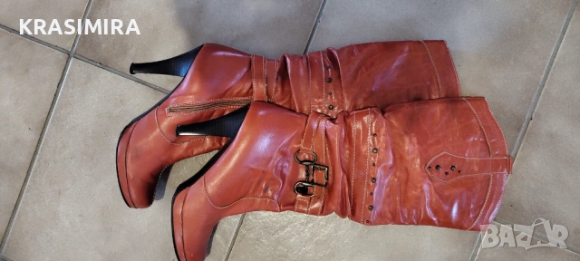 БОТУШИ , снимка 4 - Дамски ботуши - 53884580