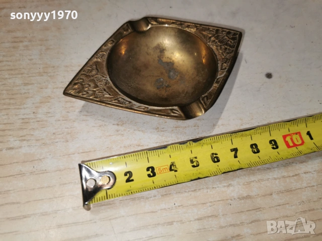 ПЕПЕЛНИК-МЕД/МЕСИНГ 2604260918L1, снимка 16 - Антикварни и старинни предмети - 54316463