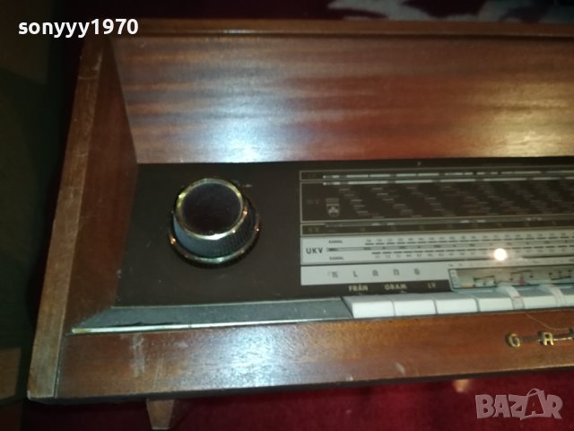 GRUNDIG TUBE STEREO RECEIVER- IN WEST GERMANY L2ESD0509231331, снимка 5 - Ресийвъри, усилватели, смесителни пултове - 42087732