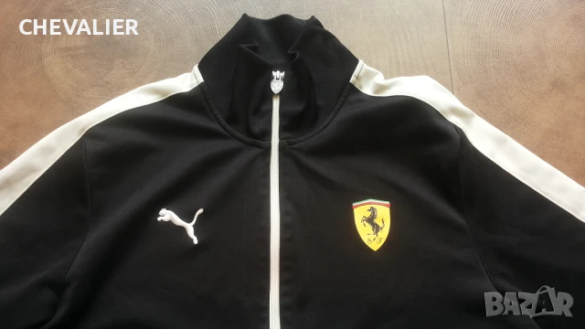 PUMA Ferrari Mens Jacket Размер L мъжка горница 7-67, снимка 6 - Спортни дрехи, екипи - 50449450