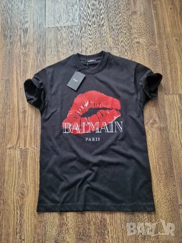 страхотна мъжка тениска BALMAIN размер S M L XL 2XL 