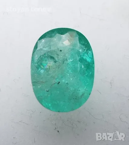 Хипнотизиращ Параиба турмалин в голям размер - 4.96кт.! Сертифициран! Нов!, снимка 14 - Бижутерийни комплекти - 44659464