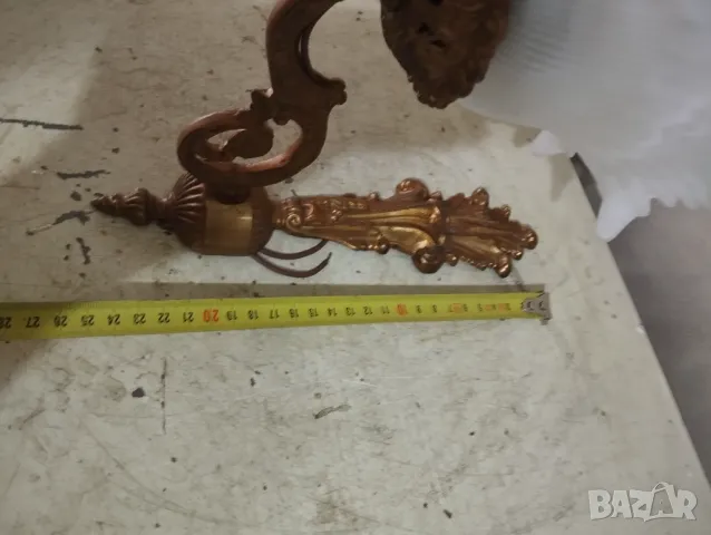 Бароков аплик за стена, снимка 3 - Лампи за стена - 48250354