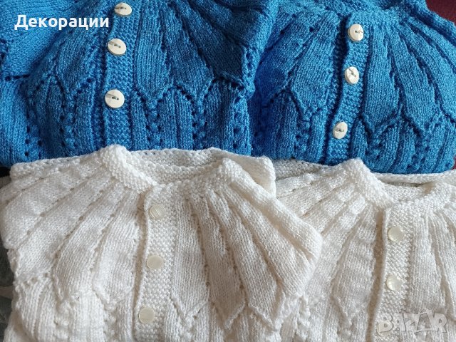 чисто нови бебешки жилетки ръчно плетени , снимка 4 - Жилетки и елечета за бебе - 42504348