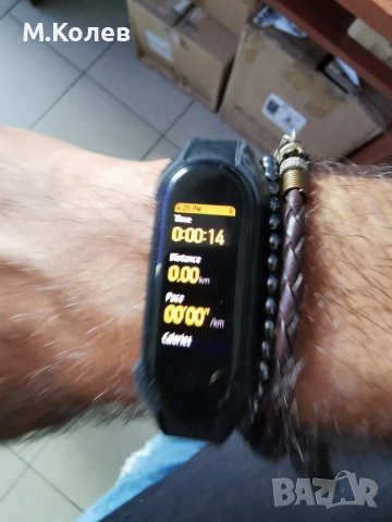 Xiaomi Mi Band 5 смарт фитнес гривна, снимка 4 - Смарт гривни - 56165096