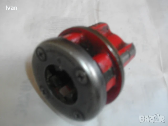 1/2" Винторезна глава Rothenberger Industrial за резби на тръби 1:16 дясна оригинална стандарт BSPT, снимка 13 - Други инструменти - 51021703